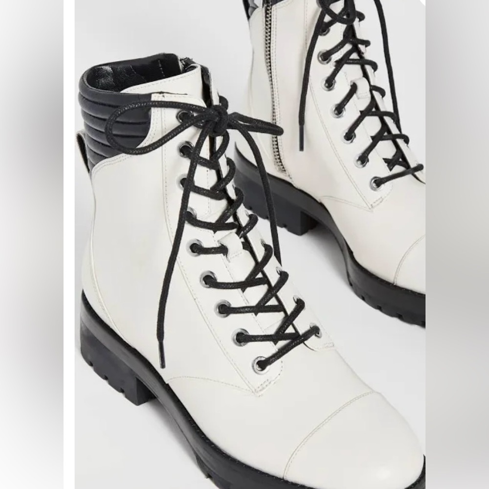 Michael Kors Leather Bastian Ankle Boots
